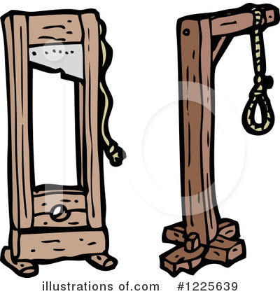 Royalty-Free (RF) Noose Clipart Illustration by lineartestpilot - Stock Sample #1225639