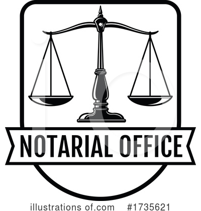 Royalty-Free (RF) Notary Clipart Illustration by Vector Tradition SM - Stock Sample #1735621