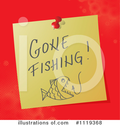 Gone Fishing Clipart #1119368 by MilsiArt