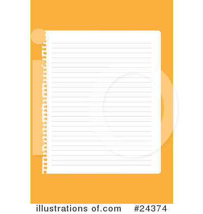 Royalty-Free (RF) Notebook Clipart Illustration by Eugene - Stock Sample #24374