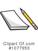 Notepad Clipart #1077953 by jtoons