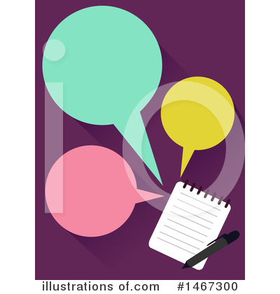 Speech Balloons Clipart #1467300 by BNP Design Studio