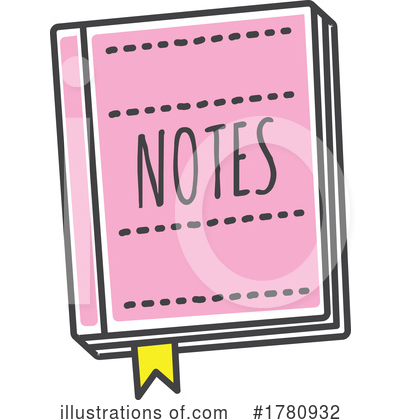 Note Clipart #1780932 by Vector Tradition SM