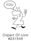 Number Character Clipart #231546 by Hit Toon