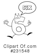 Number Character Clipart #231548 by Hit Toon