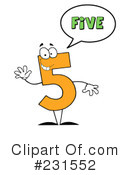 Number Character Clipart #231552 by Hit Toon