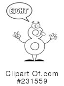 Number Character Clipart #231559 by Hit Toon
