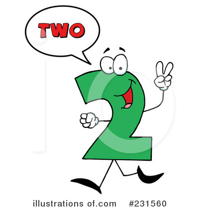 Number Character Clipart #231560 by Hit Toon