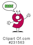 Number Character Clipart #231563 by Hit Toon