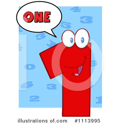 Number One Clipart #1113995 by Hit Toon