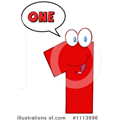 Number One Clipart #1113996 by Hit Toon
