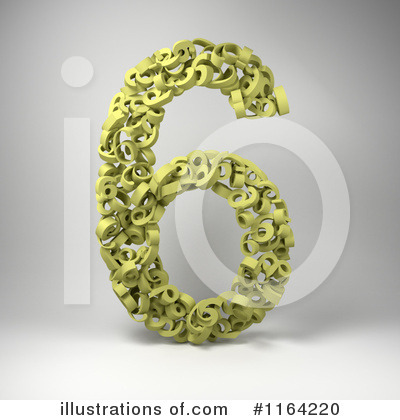 Royalty-Free (RF) Number Clipart Illustration by stockillustrations - Stock Sample #1164220