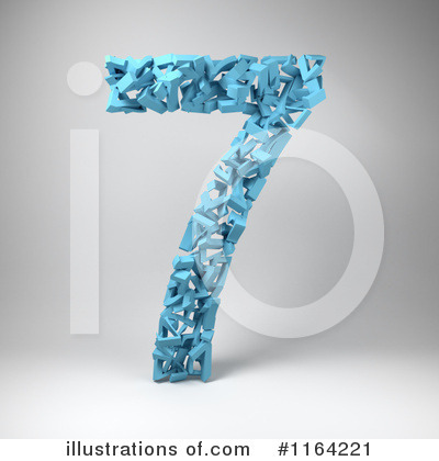 Royalty-Free (RF) Number Clipart Illustration by stockillustrations - Stock Sample #1164221