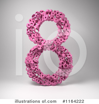 Royalty-Free (RF) Number Clipart Illustration by stockillustrations - Stock Sample #1164222