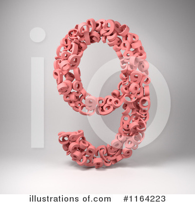 Royalty-Free (RF) Number Clipart Illustration by stockillustrations - Stock Sample #1164223