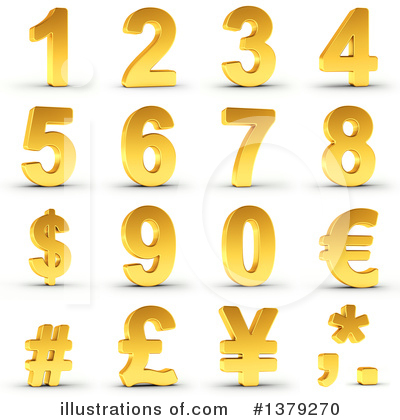 Euro Symbol Clipart #1379270 by stockillustrations