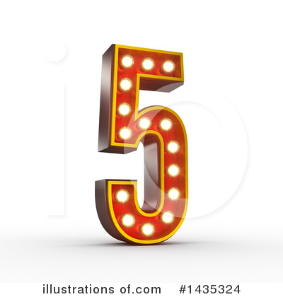 Royalty-Free (RF) Number Clipart Illustration by stockillustrations - Stock Sample #1435324