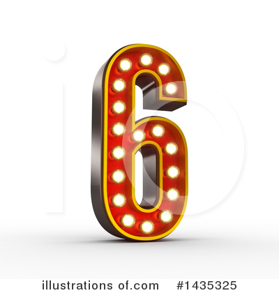 Royalty-Free (RF) Number Clipart Illustration by stockillustrations - Stock Sample #1435325