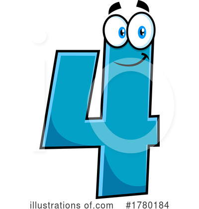 Number Character Clipart #1780184 by Hit Toon