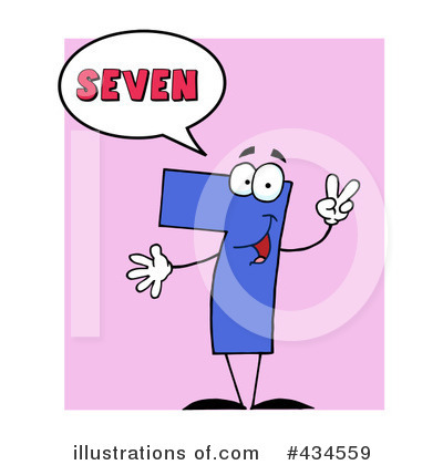 Seven Clipart #434559 by Hit Toon