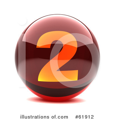 Royalty-Free (RF) Number Clipart Illustration by chrisroll - Stock Sample #61912