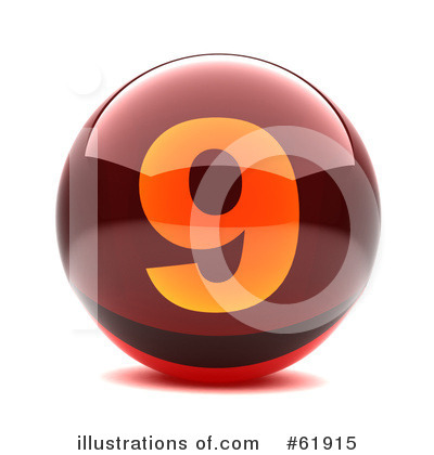 Royalty-Free (RF) Number Clipart Illustration by chrisroll - Stock Sample #61915