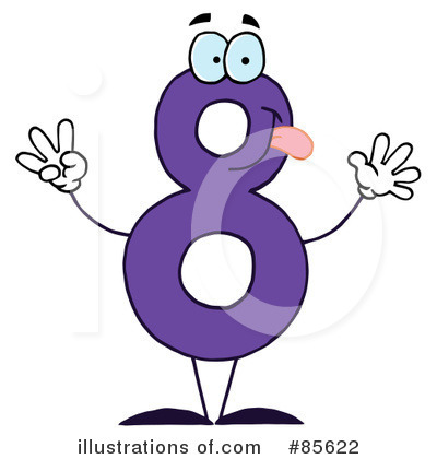 Eight Clipart #85622 by Hit Toon