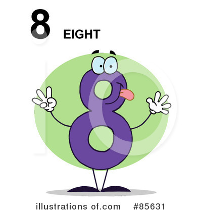 Eight Clipart #85631 by Hit Toon
