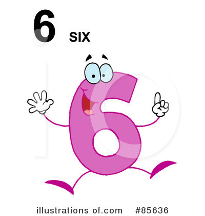 Six Clipart #85636 by Hit Toon