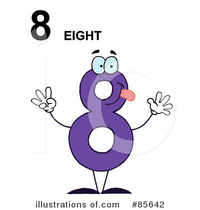 Eight Clipart #85642 by Hit Toon