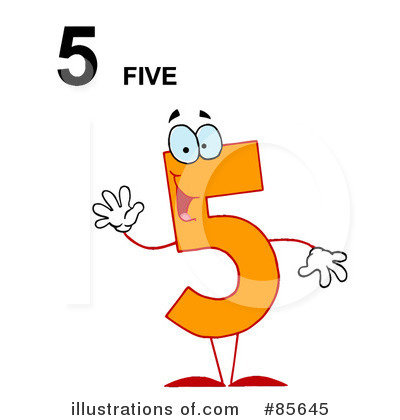 Five Clipart #85645 by Hit Toon