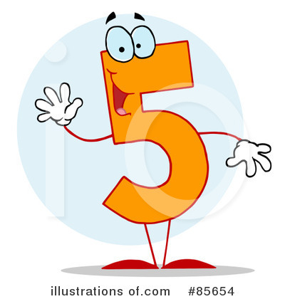 Five Clipart #85654 by Hit Toon
