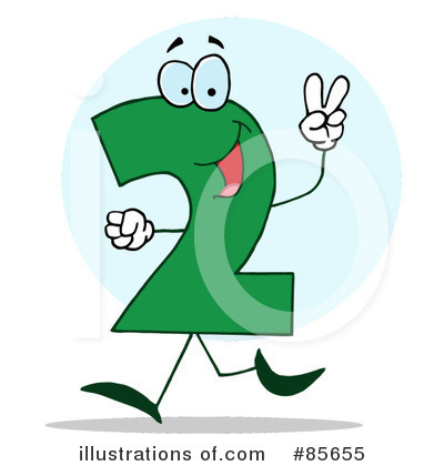 Number Two Clipart #85655 by Hit Toon