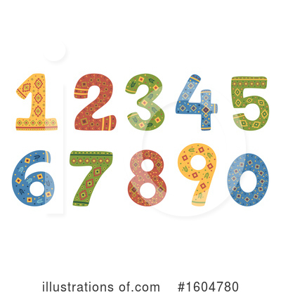 Royalty-Free (RF) Numbers Clipart Illustration by BNP Design Studio - Stock Sample #1604780