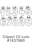 Numbers Clipart #1637860 by visekart