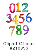 Numbers Clipart #218996 by BNP Design Studio