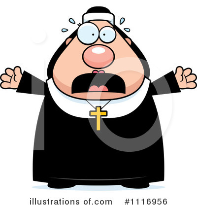 Nun Clipart #1116956 by Cory Thoman