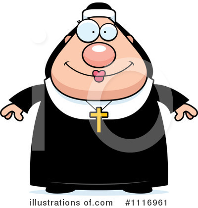 Nun Clipart #1116961 by Cory Thoman