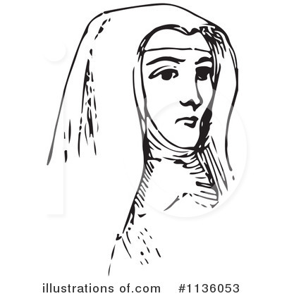 Nun Clipart #1136053 by Picsburg