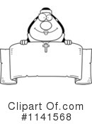 Nun Clipart #1141568 by Cory Thoman