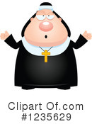 Nun Clipart #1235629 by Cory Thoman