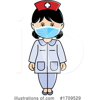 Royalty-Free (RF) Nurse Clipart Illustration by Lal Perera - Stock Sample #1709529