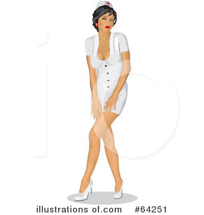Pinup Clipart #64251 by David Rey
