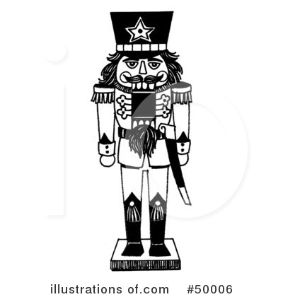 Royalty-Free (RF) Nutcracker Clipart Illustration by LoopyLand - Stock Sample #50006