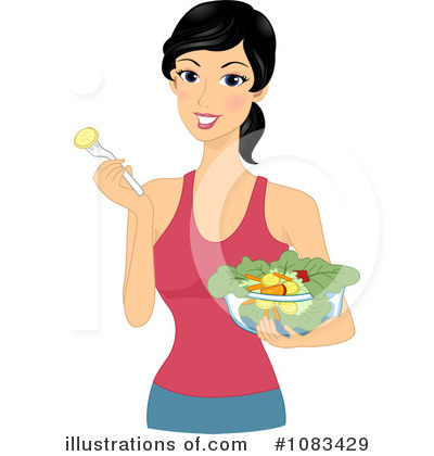 Salad Clipart #1083429 by BNP Design Studio