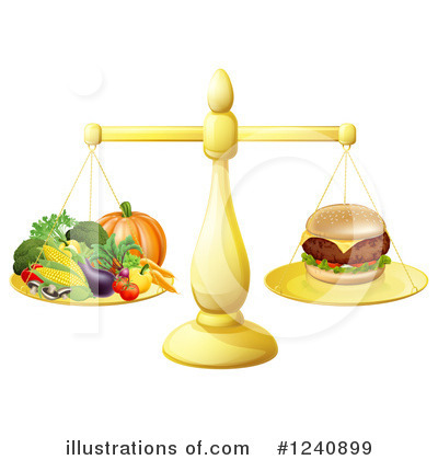 Burger Clipart #1240899 by AtStockIllustration