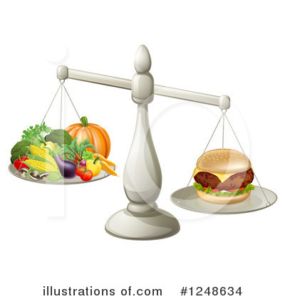 Vegetables Clipart #1248634 by AtStockIllustration