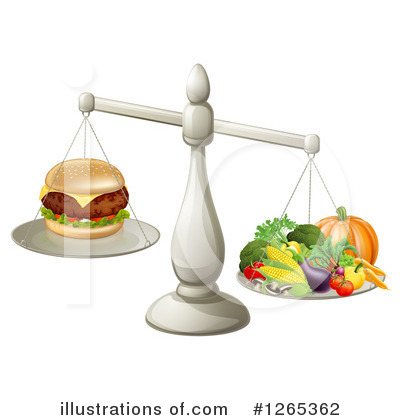 Produce Clipart #1265362 by AtStockIllustration