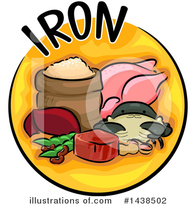 Royalty-Free (RF) Nutrition Clipart Illustration by BNP Design Studio - Stock Sample #1438502