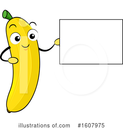 Banana Clipart #1607975 by BNP Design Studio